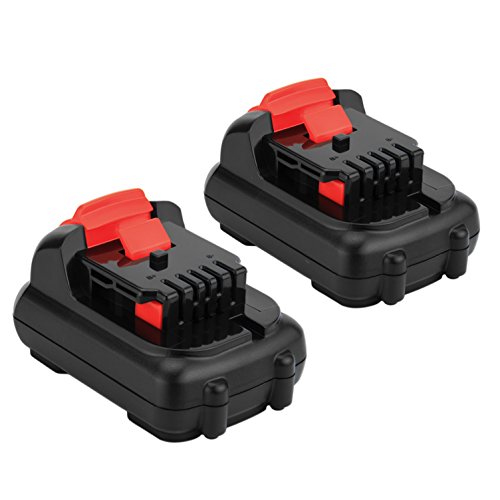 CREABEST 2Packs 12V 3.0Ah Max Lithium Ion Replacement Battery for Dewalt High Capacity Cordless Power Tools Battery DCB120 DCB123 DCB127