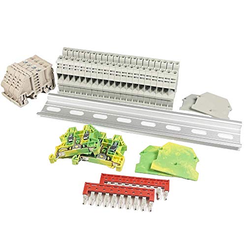 Bornier rail DIN Dinkle pour rénovation de tableau et pontage de circuits