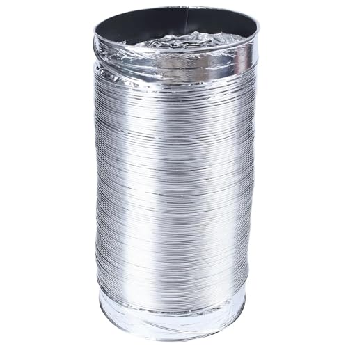 LXHZSY Tubo Campana Extractora Tubo de Escape de Aluminio Flexible for Sistema de Aire Fresco de 3,0 Metros de Longitud y 100 mm/4 Pulgadas, Manguera de ventilación de Aire for baño