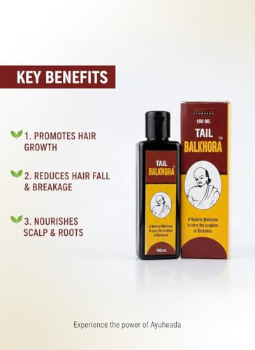 Image of Herbal Hair Oil for Hair Growth & Hair Fall Control | Enriched with Bhringraj, Amla, Brahmi & 16 Ayurvedic Herbs | Promotes Strong, Thick & Healthy Hair | Improves Scalp Health | 100 ml