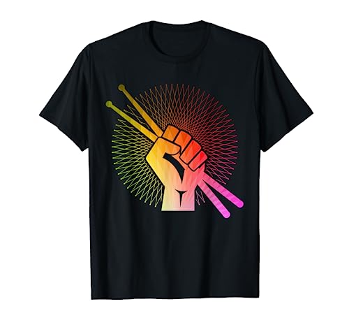 Baterista Drummer Batería Tambores Vintage Regalo Camiseta