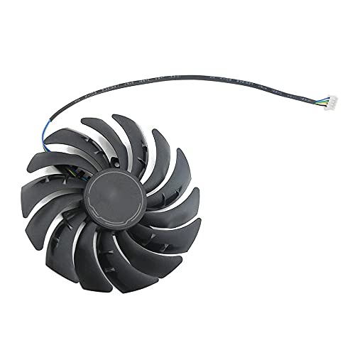 Rakstore PLD10010S12HH 95mm グラフィックカード 冷却ファン 適用 MSI との互換性 RTX 3060 12GB Ventus 2X用 静音クーラーファン (A)