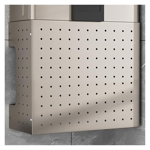Wall-Mounted Pegboard Organizer Kit - Versatile Metal Storage with 5