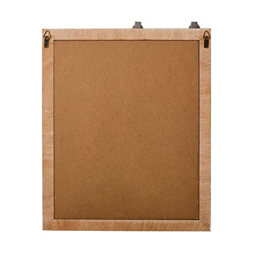 Glitzhome Farmhouse Rustic Wooden Decorations, Home Wall Decorative Hanging Ornaments, Coffee, School, Store Message Boards, Holiday Display Board, Christmas Accent Country Hang Chalk Board #TOP3