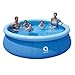 RAPTAVIS Piscine Gonflable extérieure Hors Sol Ronde avec Dessus d'air pour Enfants ou Adultes 3.0 m x 76 cm