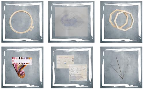 Image of Moda Crafts Transparent Embroidery Kit (Panda)