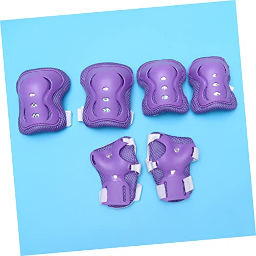 image for Kisangel 18 Pcs Set Wrist Guards for Roller Skating Kids Motorcycle Ge