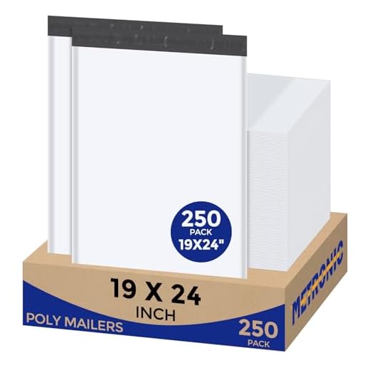 Metronic 250 Pack Poly Mailers