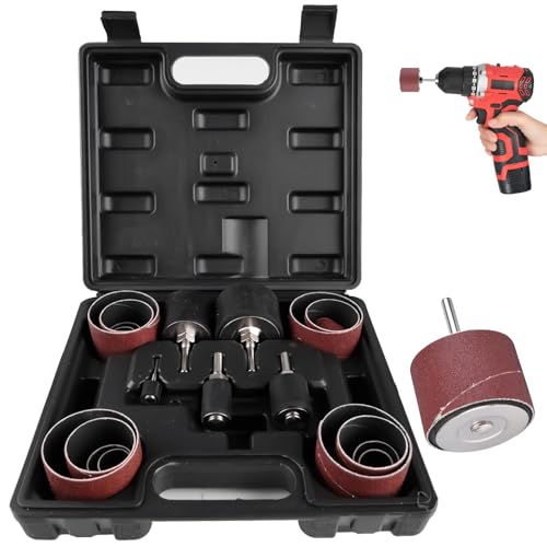 Set 132 Manicotti Abrasivi Per Utensili Rotanti - Include Nastri E Mandrini, Per Levigatura E Lucidatura - Foto 10