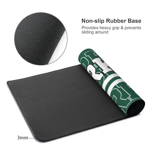 Image of ANTKING New York J Mouse Pad Custom Name and Number Desk Pad for Men Women Youth Gifts