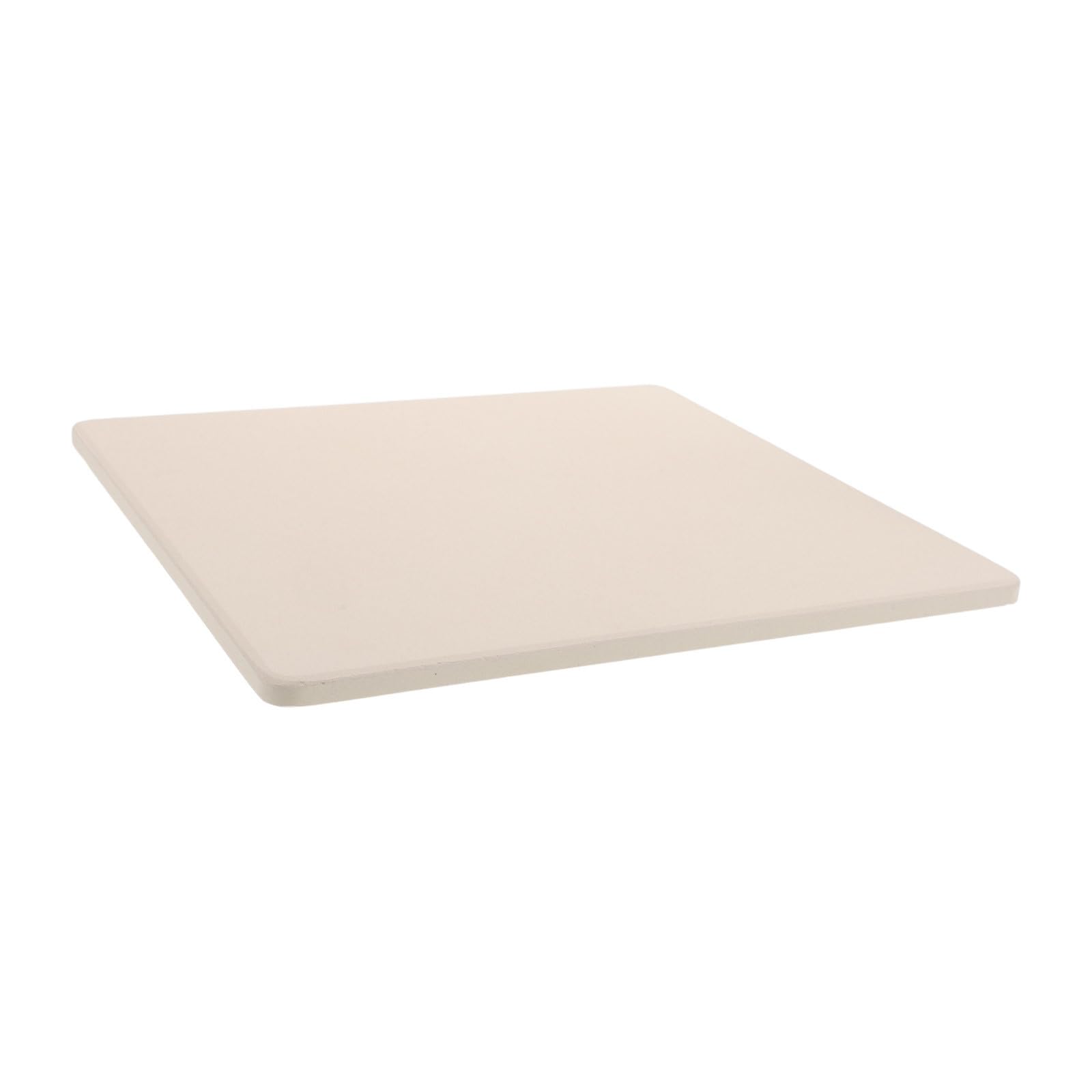 INOOMP Piedra Refractaria Rectangular de Cordierita para Pizza y Horno Limpieza Rápida Adecuado para Barbacoa y Cocina Versátil Beige