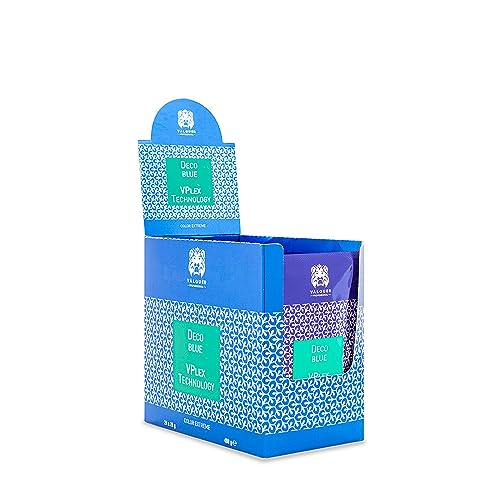 Valquer Profesional Decoblue, Decoloración Capilar con Tecnología Vplex 24 x 20 g (34217)