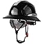Black Helmet+Tinted Visor