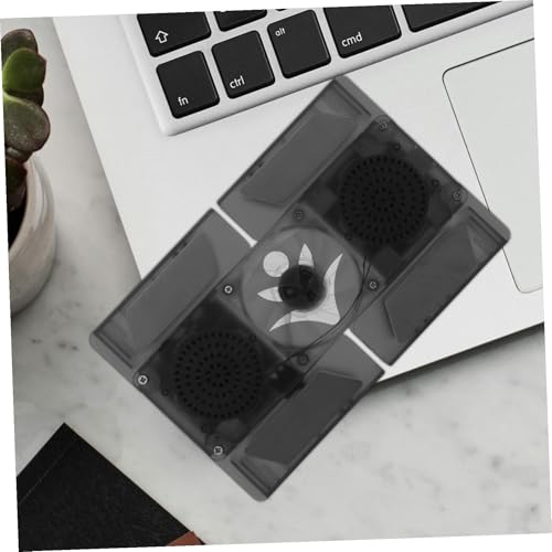 Base portátil plegable para laptop con ventilador LED miniatura 6