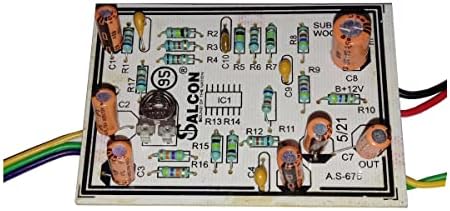 Salcon Low Pass Filter with LM324 - Compact Subwoofer Kit for Car ...