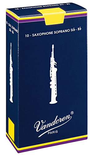 CA�AS SAXOFON SOPRANO - Vandoren (Tradicional) (Caja Azul) (Dureza 4) (Caja de 10 Unidades)