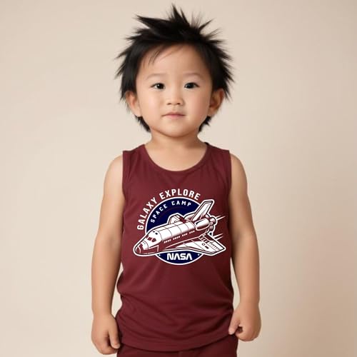 Image of minicult Printed Cotton Jersey Vest for Boys and Girls (Multicolor)