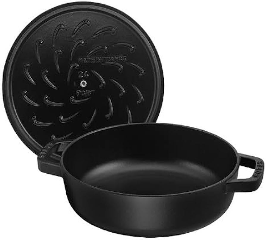 STAUB ストウブ ヴィンテージブレイザー 30cm ブラック ソテーパン STAUB ストウブ ヴィンテージブレイザー 30cm ブラック ソテーパン