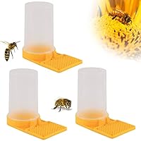 3PCS Bienen Wasser Feeder Bienen Eingang Feeder Flüssigkeit Fütterungsanlage Wasserspender Kunststoff Imkereibedarf Imkerei Imker Ausrüstung Zubehör Bienen Wasser Feeder Kunststoff Ausrüstung Zubehör
