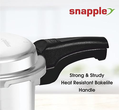 Image of Snapple Premium cooker Aluminium Pressure Cooker with Outer Lid Gas Stove 5+3+2 Ltr Combo SNPL