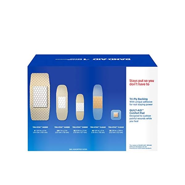 Band-Aid Brand Adhesive Bandages, Variety Pack, 280 Count by Band-Aid – Bild 8