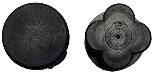 Image of Protection Force 1 inch 25mm (Pack of 20) Round OD Tubing Plastic Insert Plug, Tubing Post End Cap, Chair Glide