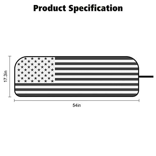 Windshield Sunshade Sun Shade Heat Shield Car Sun Visor Mat For Jeep Wrangler Jl Jlu 2018-2023 Rubicon Sahara 2 Door & 4 Door & Gladiator Jt(Us Flag) #TOP1