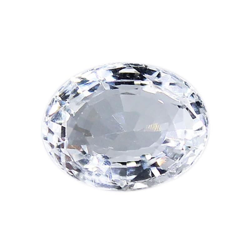 White Topaz Gemstone Original Certified 10.50 Ratti with Lab Report & Guarantee Certificate for Astrological Benefits for Men & Women (B0CKTNY7T4) Amazon Price History, Amazon Price Tracker