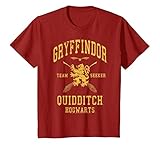 Kids Harry Potter Gryffindor Team Seeker Text T-Shirt