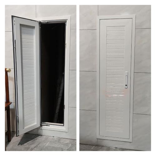 Puerta de inspección metálica para mantenimiento residencial discreto 2