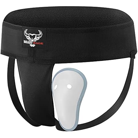 BEAST RAGE Adjustable Groin Protector for Sports Cover