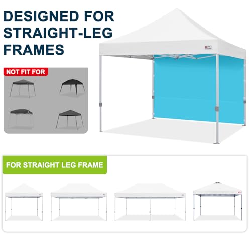 Image of MASTERCANOPY 10x10 Pop Up Canopy Sidewall Only 1-Pack Sky Blue