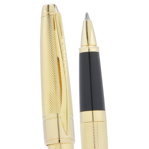 Bolígrafo rollerball Cross Apogee Executive con 23K oro miniatura 4
