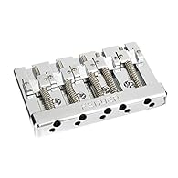 Add sustain, resonance and improved attack without significantly altering your tone when you add this precision manufactured HiMass bridge to your 5-string bass. The brass base and saddles impart warm, authentic vintage-style tone with .72" string sp...