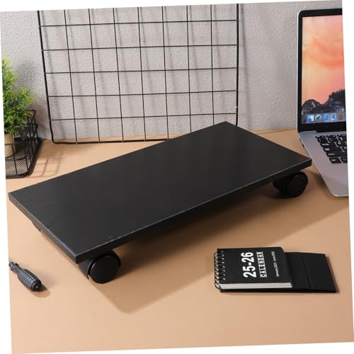 Support tour PC réglable à roulettes pour ordinateur sous bureau - 5