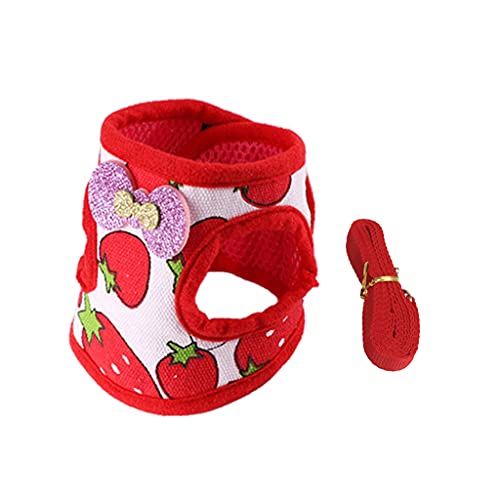 yhengg Konijn Hamster Vest Harnas Met Lijn Bunny Borst Strap Fret Werken Touw - Image 6