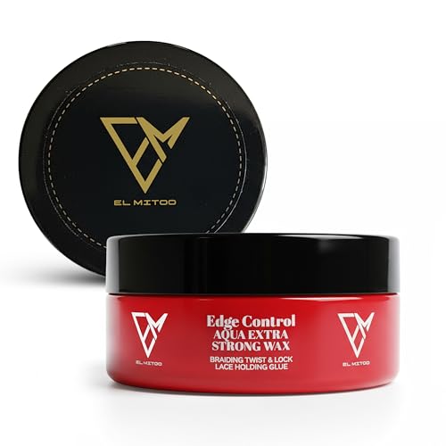 Cera para cabello extra fuerte Edge Control Aqua 150 ml set 5 miniatura 1