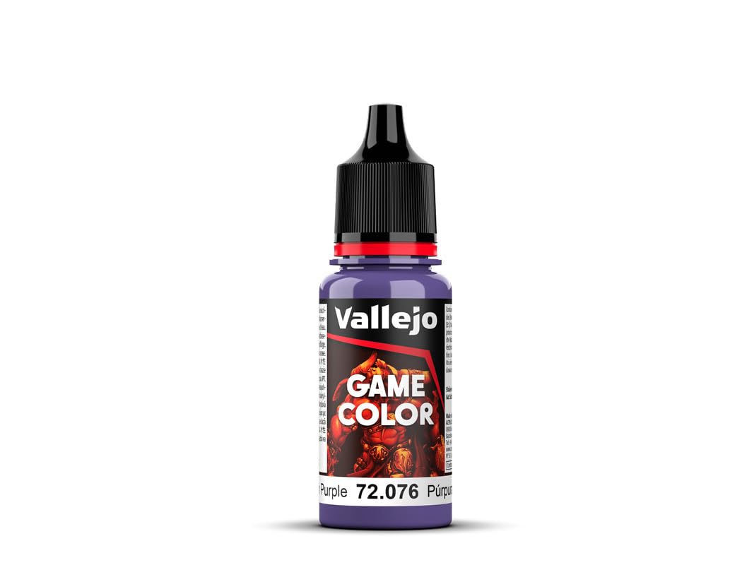 Vallejo Game Color 72076 Alien Purple élimine les traces de pinceau sur figurine