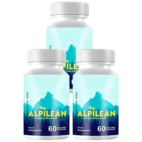 Alpilean Weight Loss Formula - 180 Capsules / 3 Monthly Supply - Supplement Heaven Cover