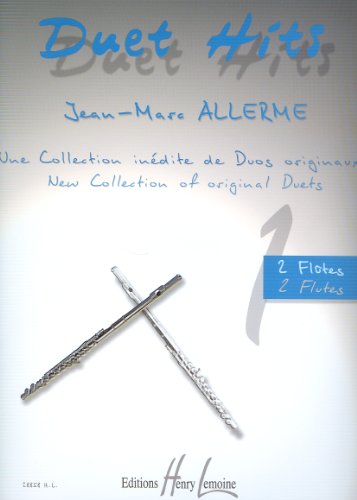 Recueil 2 flautas Allerme duos originaux pour jouer de la flûte à la maison