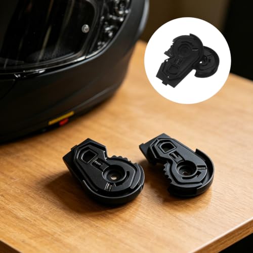 JUMPLAWN Podstawy Do Mocowania Wizjera Do Kasku Motocyklowego Wytrzymała Aluminiowo-abs Podstawa Mechanizmu Wizjera Uniwersalna Zamienna Kasków Motocyklowych