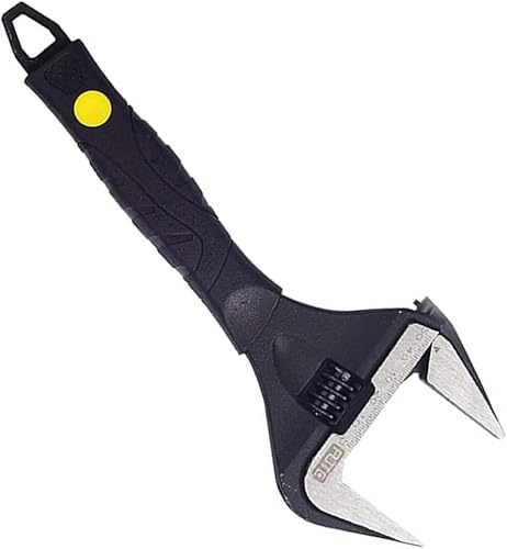 Boxonly Llaves inglesas ajustables, llaves inglesas de palanca de cambios extra anchas, herramientas manuales de 6 pulgadas (6.496in)