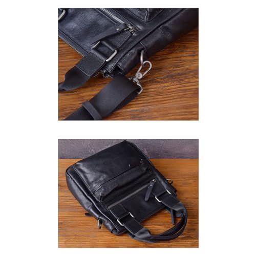 Mens Messenger Shoulder Bags Genuine Leather Casual Daypacks Travel Bags Waist Packs Crossbody Bags Handbags4