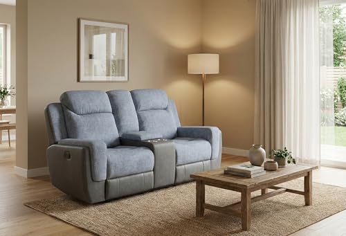 Sofás reclinables 3 2 de tela