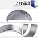 ECOTRIC Round Trailer Fenders W/Fender Backs 32-1/8