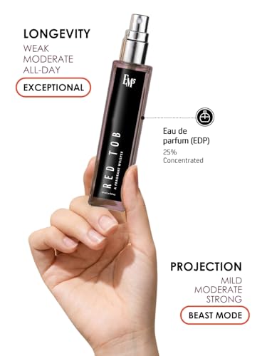 Image of EM5 Red Tob Unisex Perfume | Eau De Parfum Spray for Men & Women | Spicy Tobacco Woody Fragrance | Gift for Him /Her | 15 ml