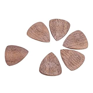Médiators triangulaires en bois de couleur bois, prise en main confortable et durable pour l’apprentissage des… - Les Beatles, Paul McCartney, John Lennon, RIngo Starr, George Harrison