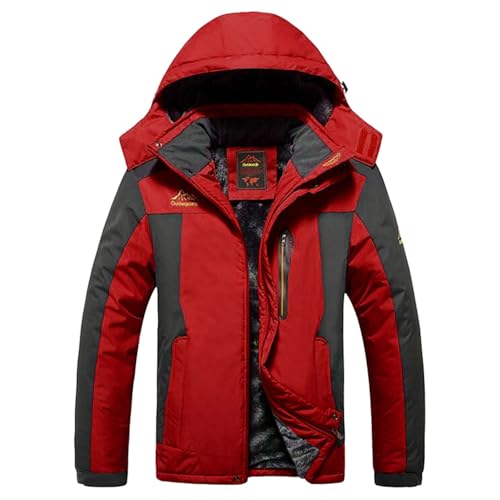 Veste hardshell femme grande taille doublée laine pour alpinisme et ski