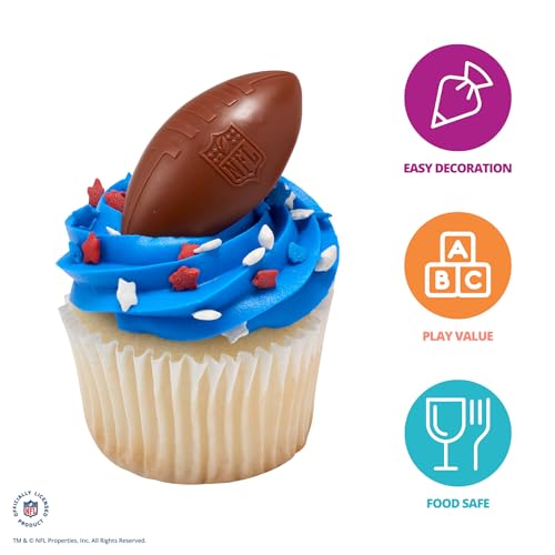 Décorations de gâteaux NFL pour sublimer vos cupcakes sans glaçage complexe - 2