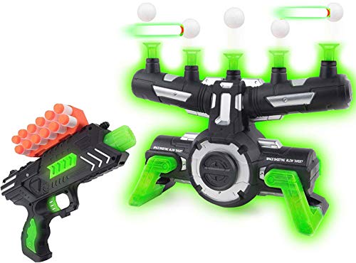 Pidoko Kids Targets Shooting Game Compatible with Nerf - Floating Darts for Target
